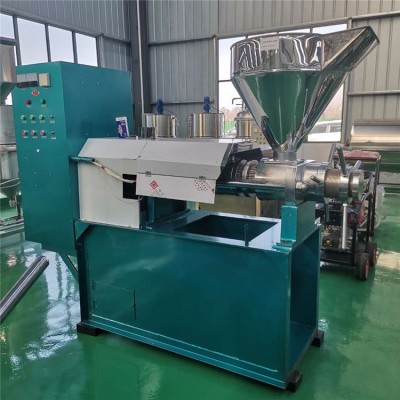 厂家定制款冷热两用螺旋榨油机设备生产线 安徽菜籽大豆榨油机