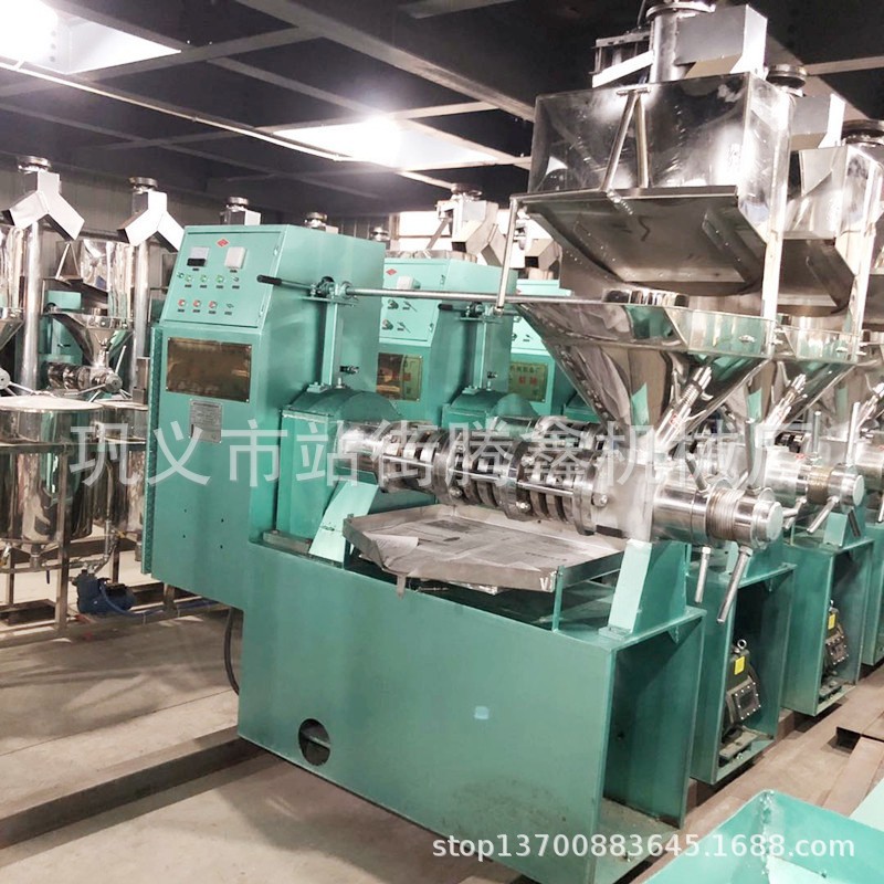 厂家定制款冷热两用螺旋榨油机设备生产线 安徽菜籽大豆榨油机图4