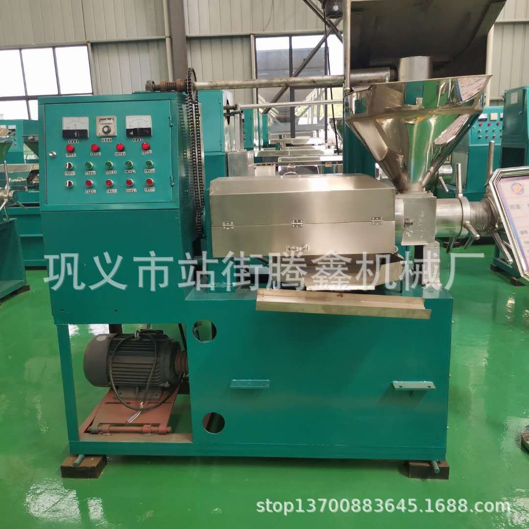 厂家定制款冷热两用螺旋榨油机设备生产线 安徽菜籽大豆榨油机图2