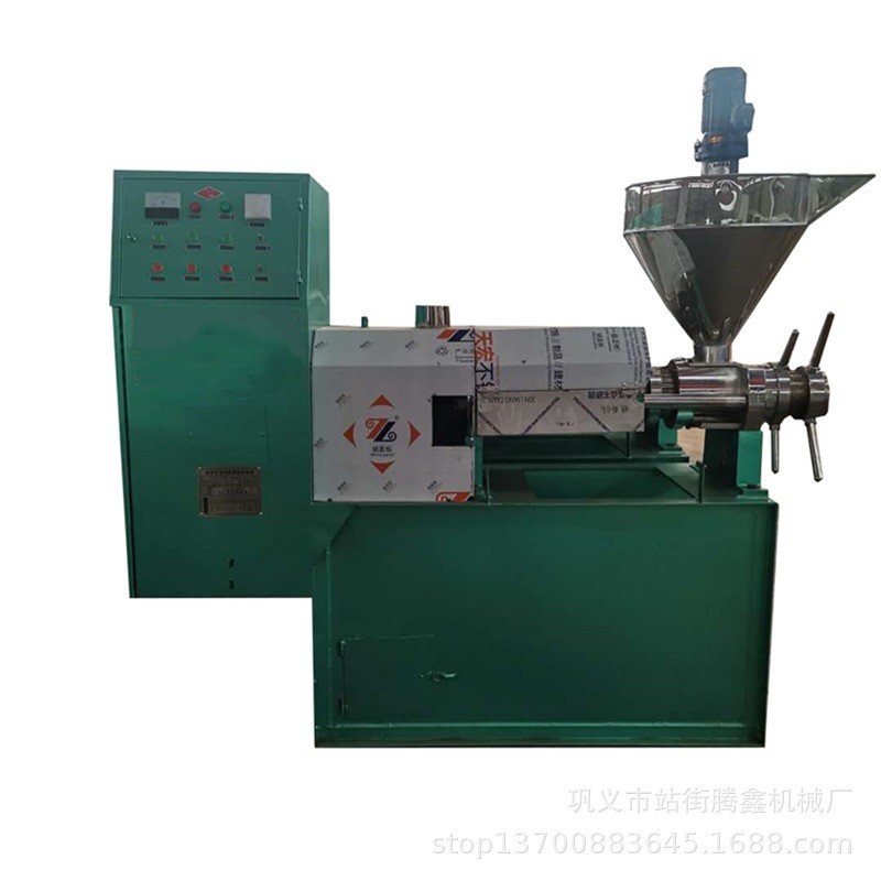 花生芝麻油葵全套螺旋榨油机设备厂家 食用油加工设备支持定制图5