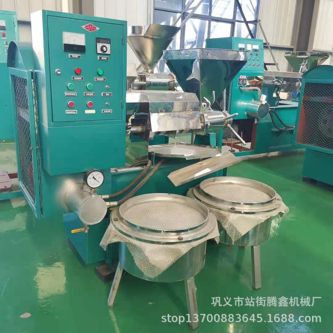 花生芝麻油葵全套螺旋榨油机设备厂家 食用油加工设备支持定制图3