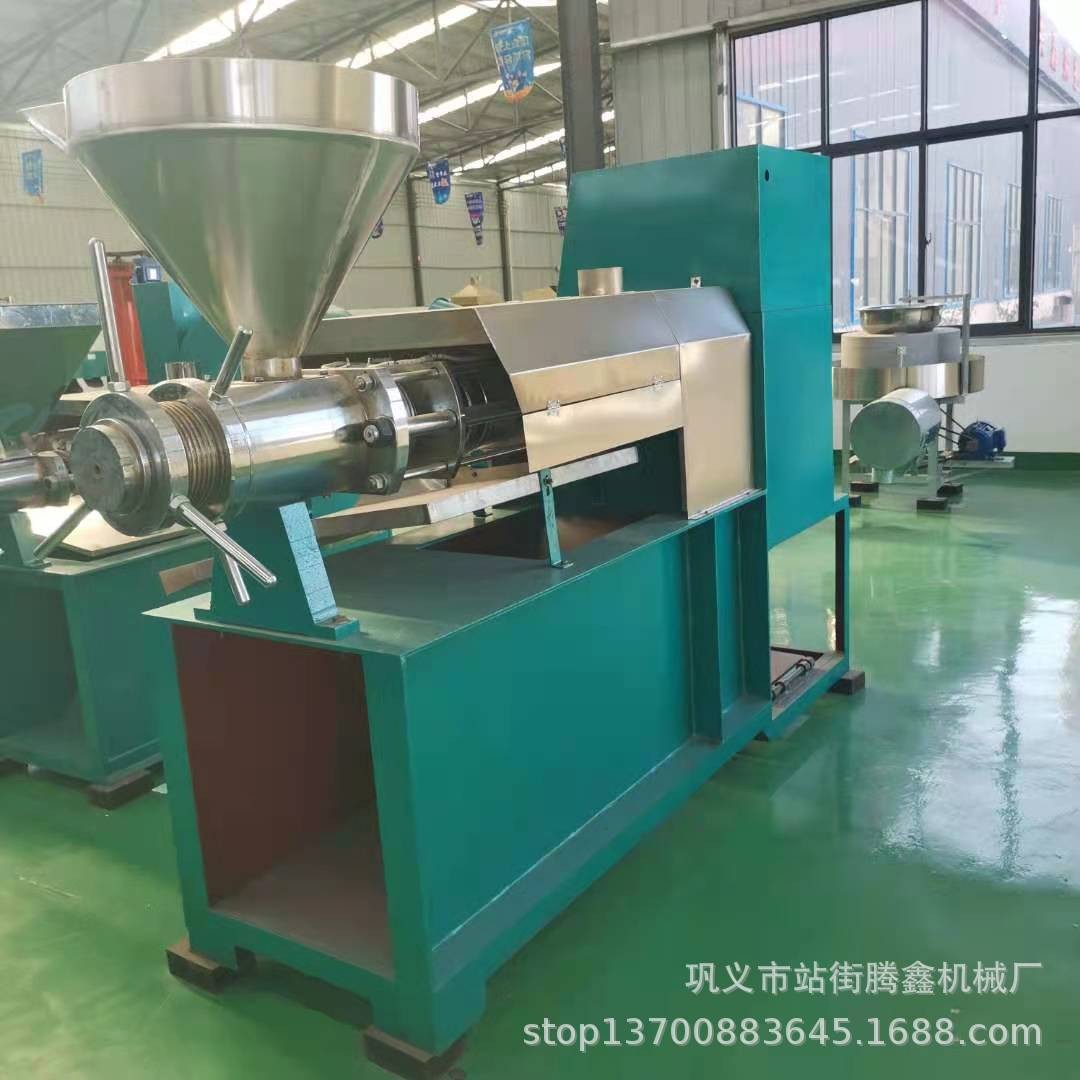 花生芝麻油葵全套螺旋榨油机设备厂家 食用油加工设备支持定制图4