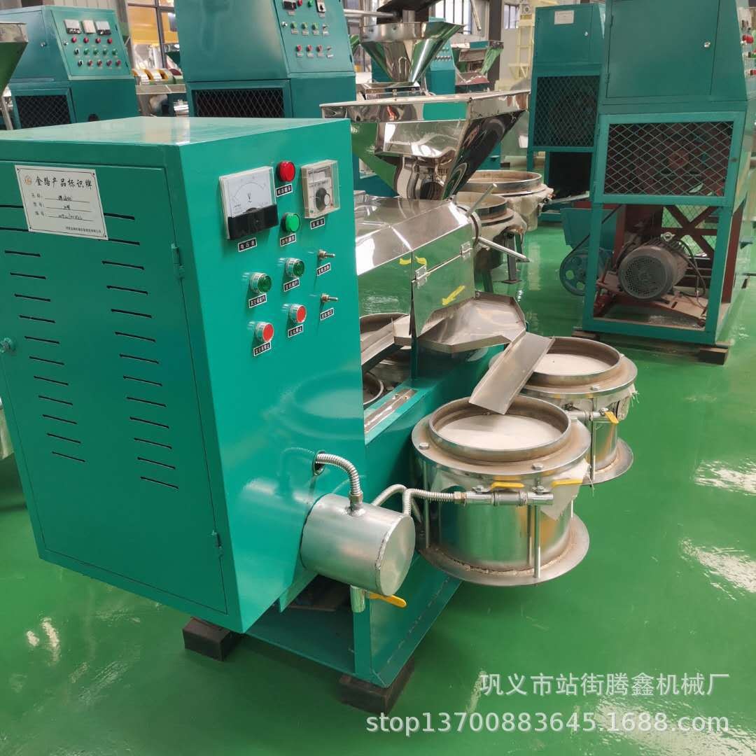 花生芝麻油葵全套螺旋榨油机设备厂家 食用油加工设备支持定制图2