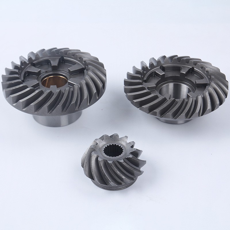 厂家供应机械配件锻造船外机齿轮螺旋配件定制高速前齿中齿后齿图5