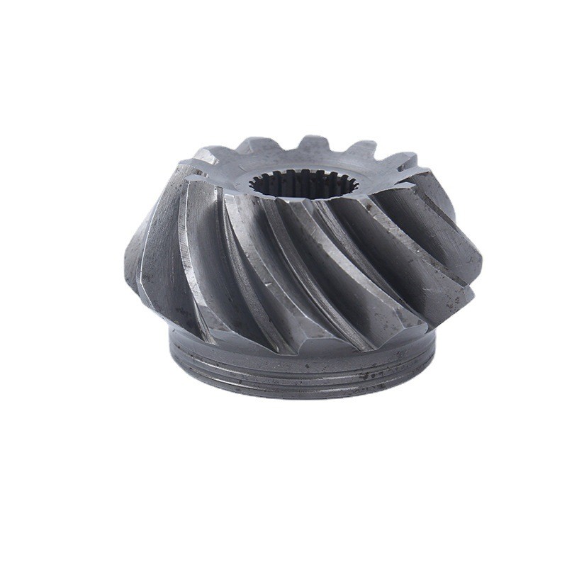 厂家供应机械配件锻造船外机齿轮螺旋配件定制高速前齿中齿后齿图2