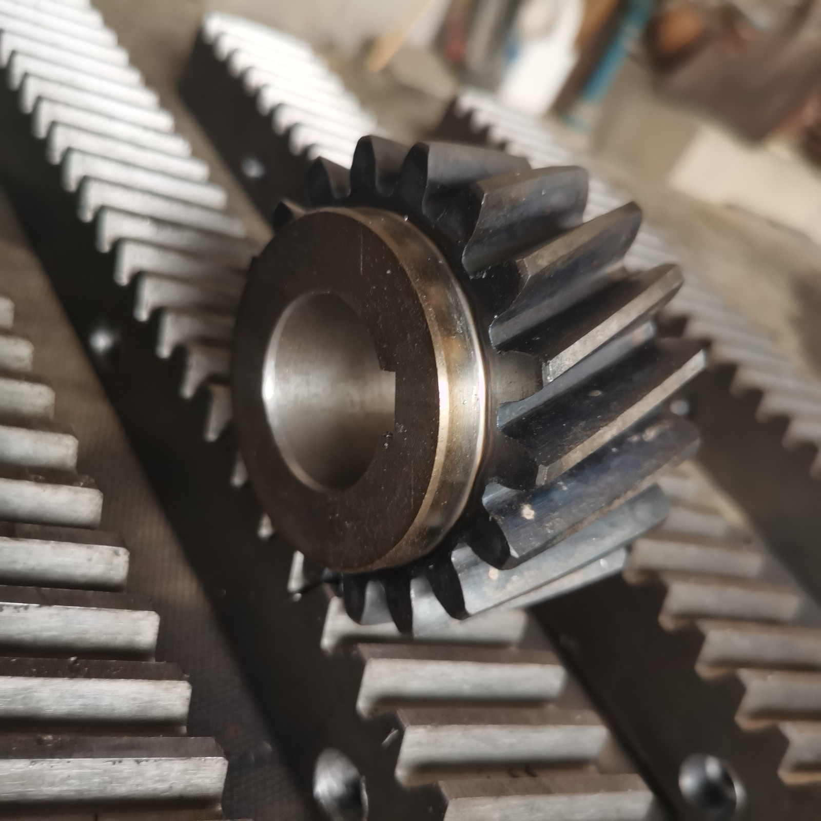 高精度研磨齿轮齿条 齿条45钢大模数齿轮齿条直齿条 升降机齿条图2