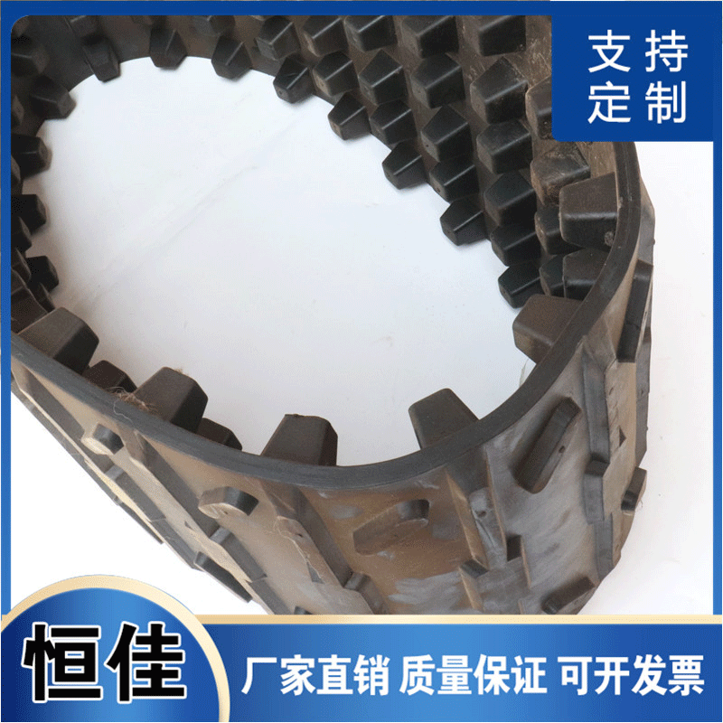 橡胶履带 收割机履带 农用车履带 机器人履带 多型号履带图4