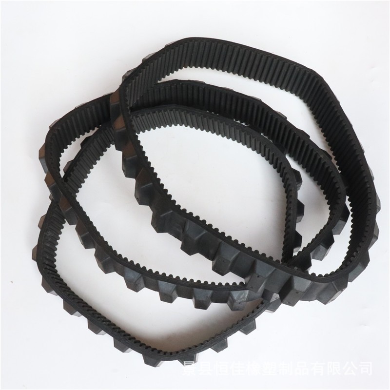 橡胶履带_履带式升降车 履带底式运输车 电动遥控履带底盘爬楼机图5