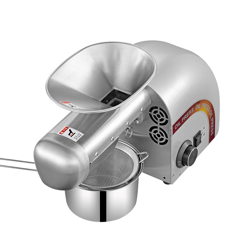 核桃全自动家用商用榨油机不锈钢小型榨油机家用榨油机图5