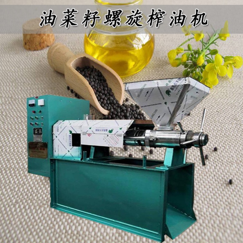 油菜籽葵花籽螺旋榨油机 花生核桃螺旋榨油机 大型商用大豆压榨机