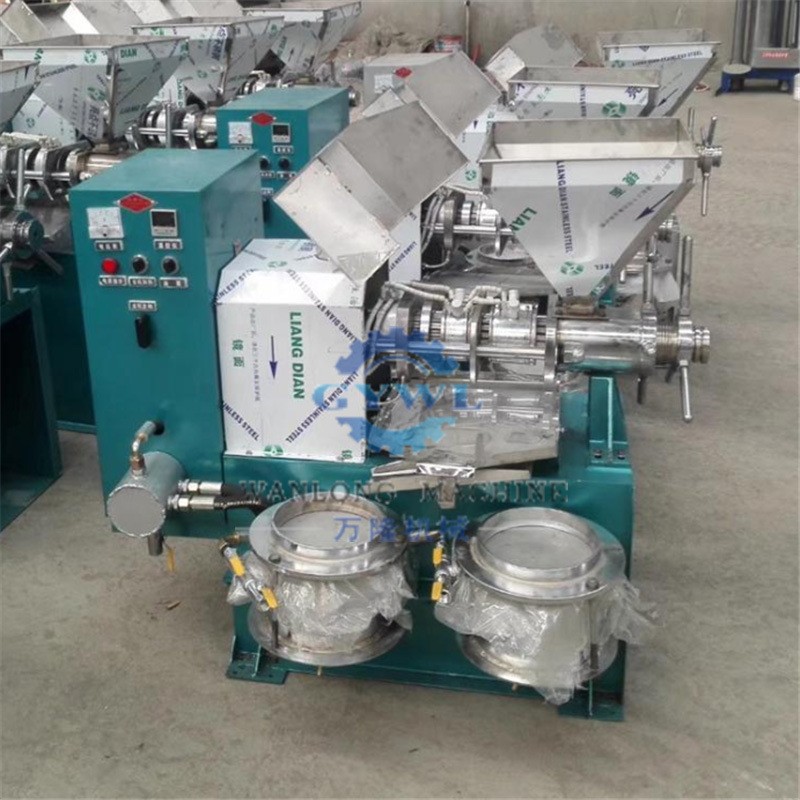 商用全自动大型菜籽花生螺旋榨油机100型油坊用卧式螺旋压油机图4