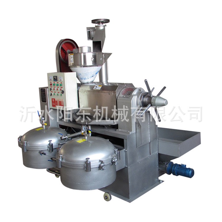 全自动螺旋榨油机 商用大型油坊压榨机 花生大豆油葵菜籽榨油机图5