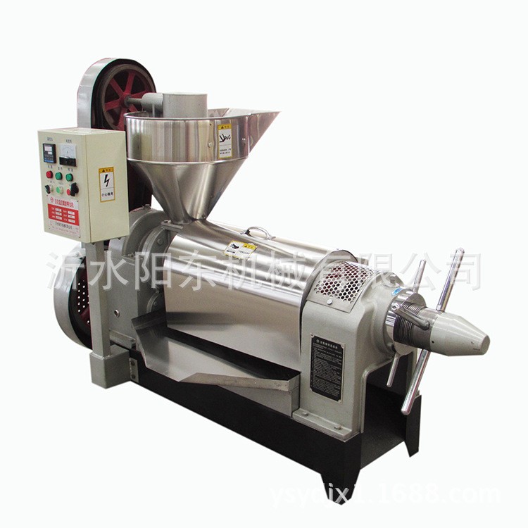 厂家生产 电加热螺旋榨油机 6YL-120D菜籽全自动螺旋榨油机图5