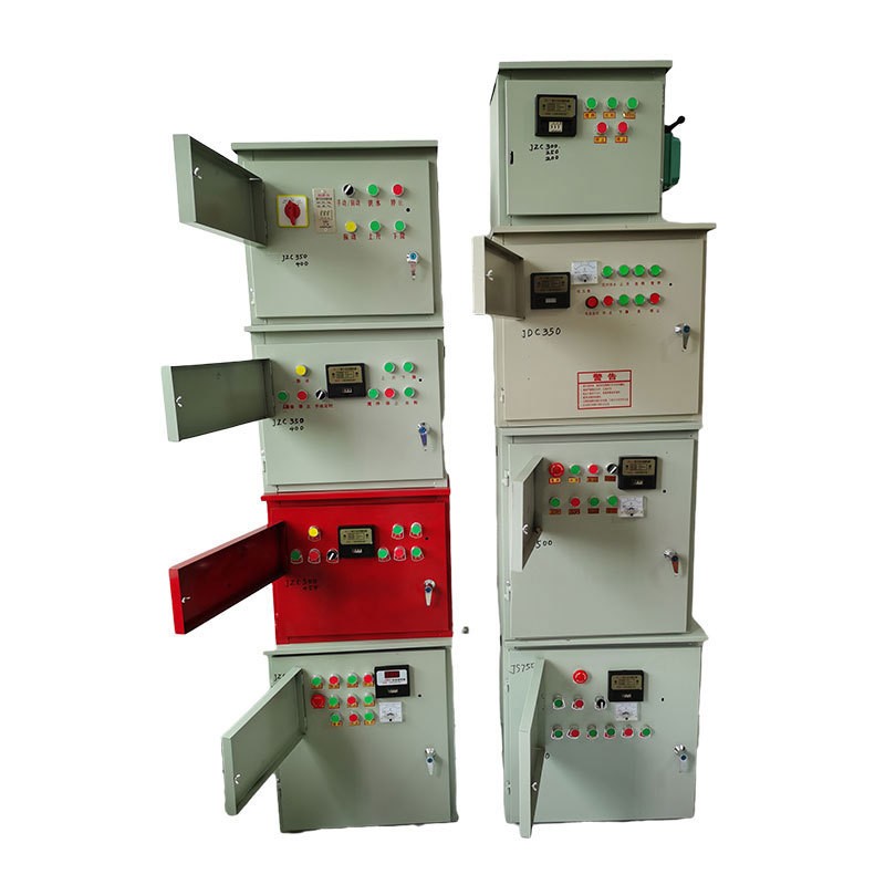 不锈钢电箱搅拌机配电箱控制器 半自动350混泥土滚筒搅拌机控制箱图2