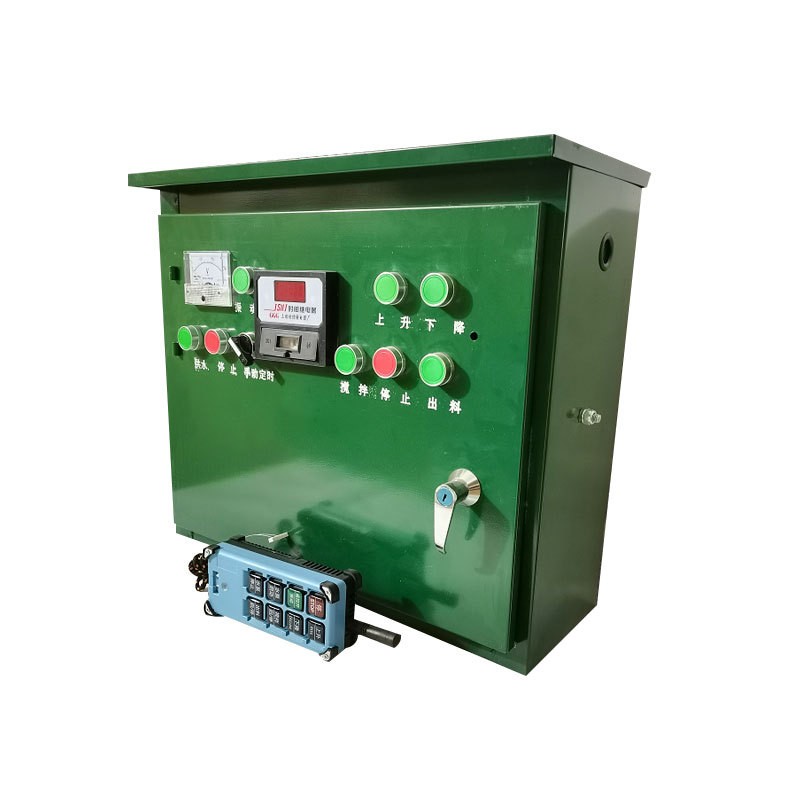 不锈钢电箱搅拌机配电箱控制器 半自动350混泥土滚筒搅拌机控制箱图5