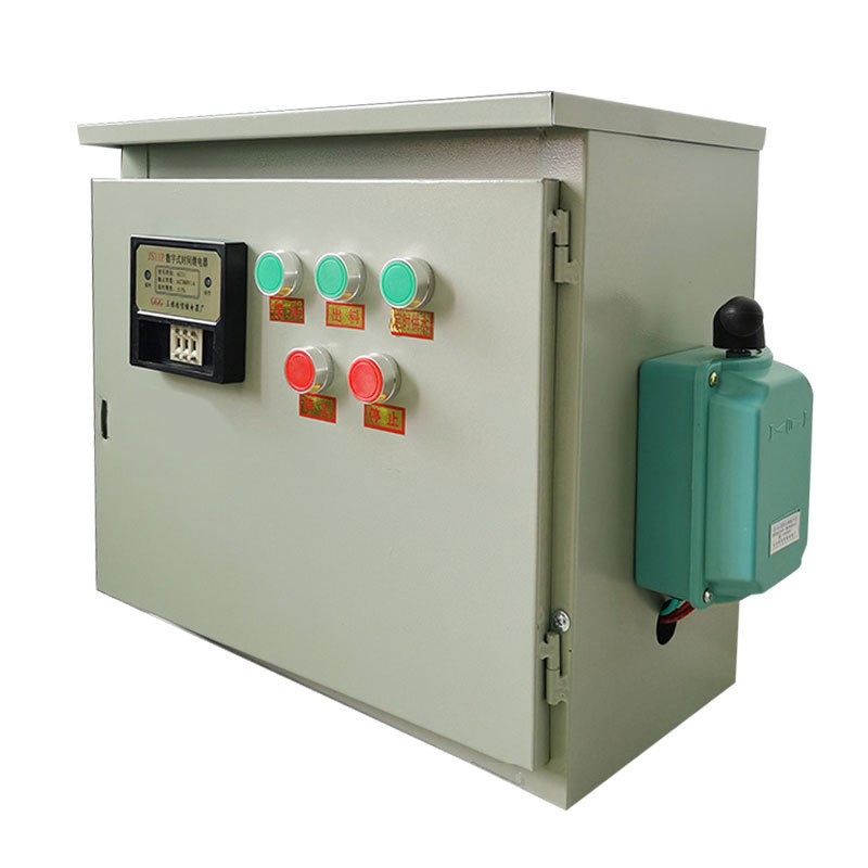 不锈钢电箱搅拌机配电箱控制器 半自动350混泥土滚筒搅拌机控制箱图3