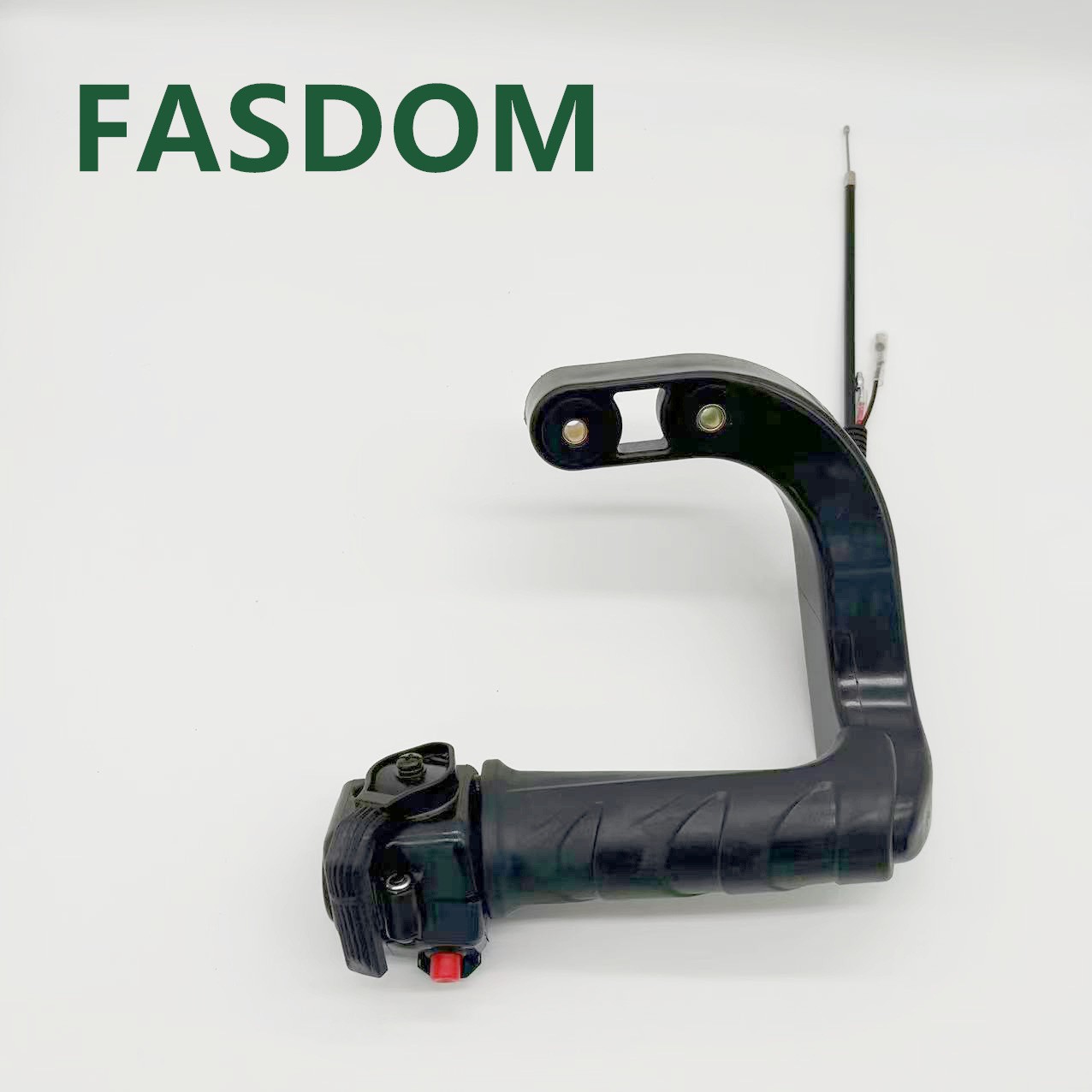 批发园林工具配件手持单刃绿篱机 修剪机启动油门开关手柄手把图5