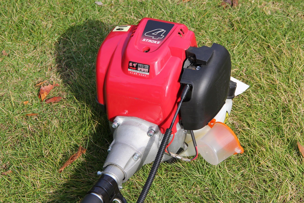 佐崎牌四冲程GX35斜挂式割草机侧挂割灌机开荒收割Brush cutter图5