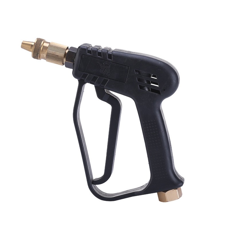 280型380型58型 清洗机洗车铜喷枪 两位电动洗车器高压洗车枪图3