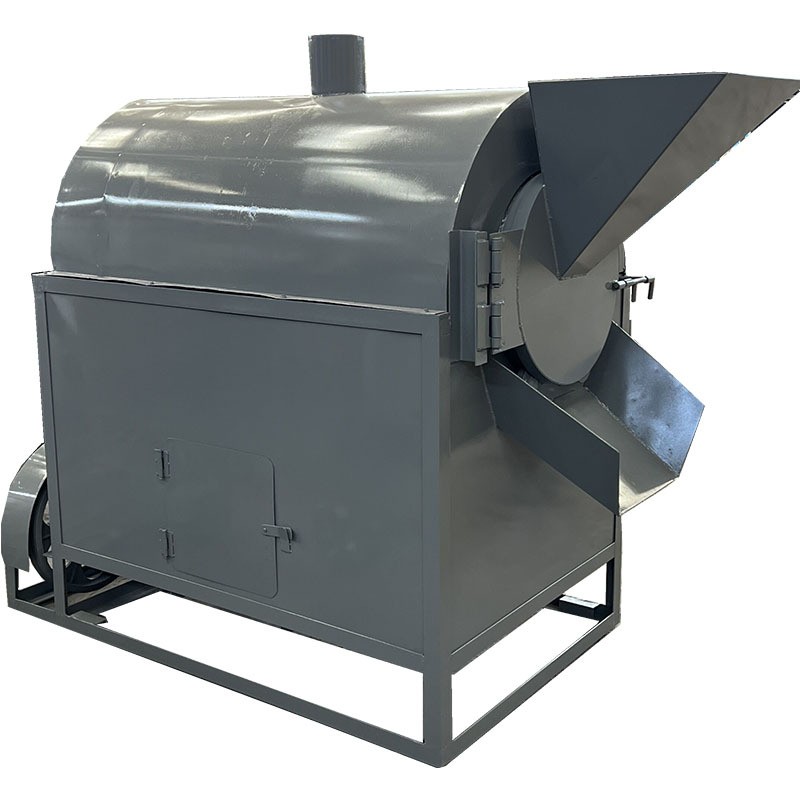 全自动滚筒炒货机商用电加热小型花生瓜子大豆芝麻菜籽炒锅机器图2