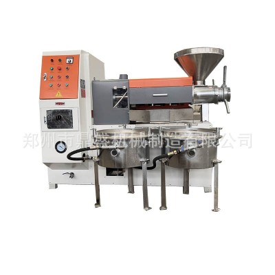 榨油机商用全自动大型花生大豆胡麻菜籽小型螺旋榨油机中型油坊