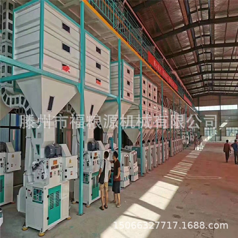 全自动大型碾米机 大米加工生产线设备稻谷磨米机图2