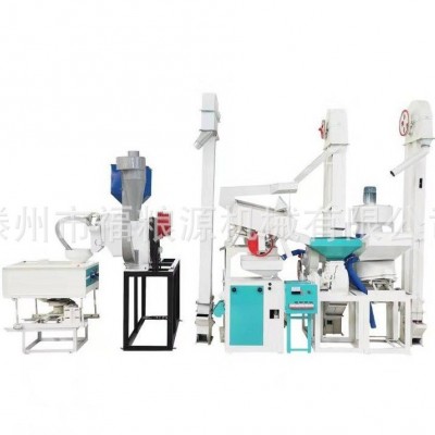 全自动大米加工生产线设备 谷物脱壳去皮碾米机