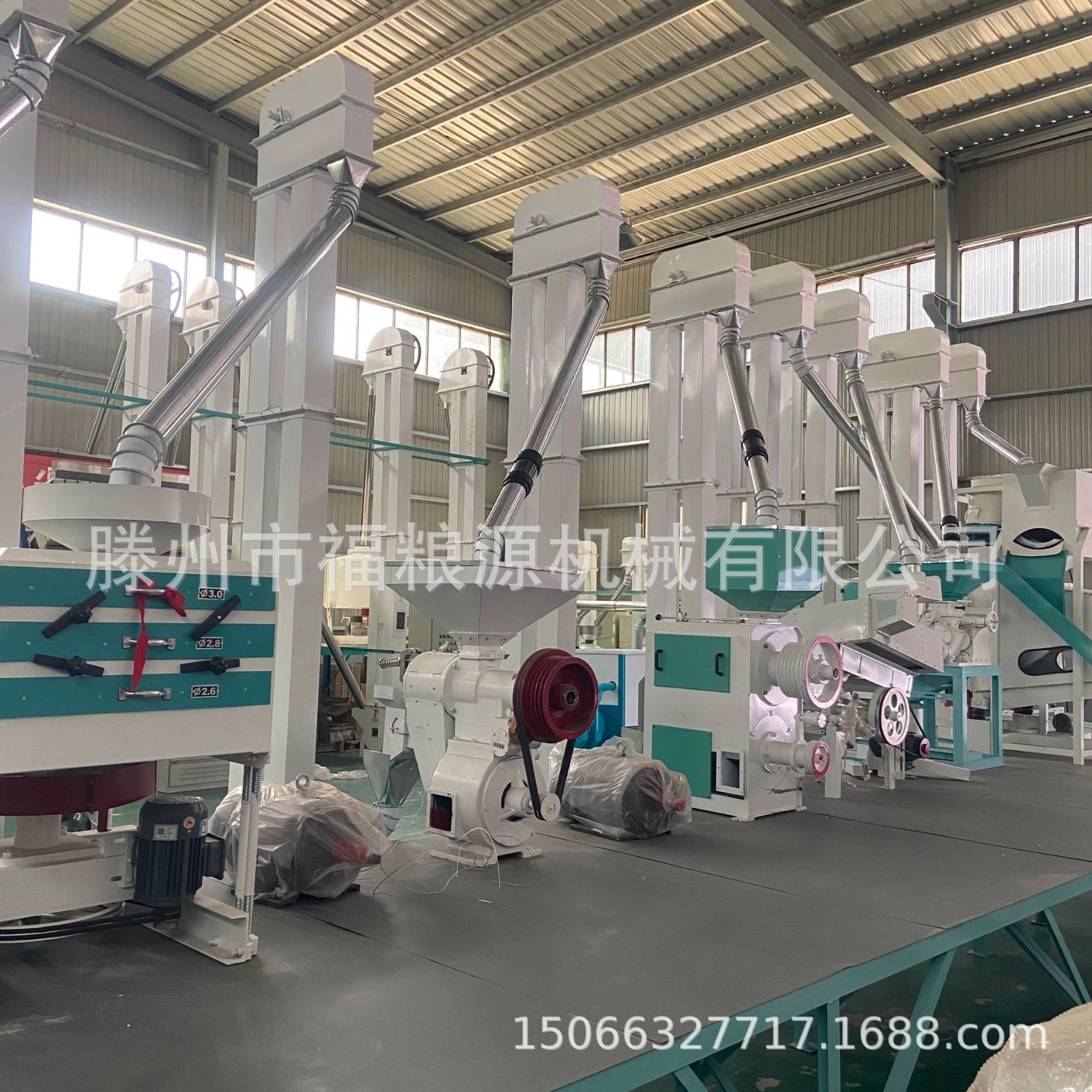 全自动大米加工生产线设备 谷物脱壳去皮碾米机图2