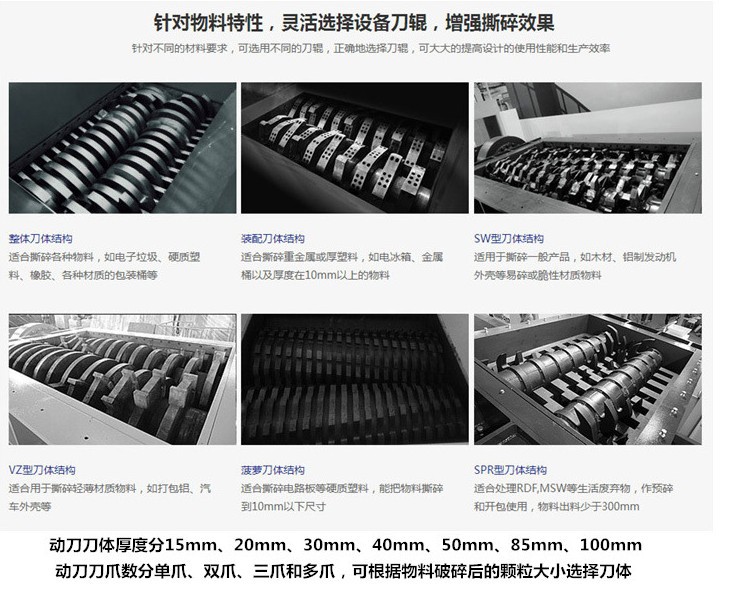 撕碎机刀体结构