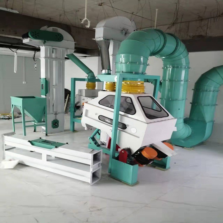 捡石机 蚕豆清理设备 豌豆黄豆绿豆比重去石机 豆类清理除杂机图5