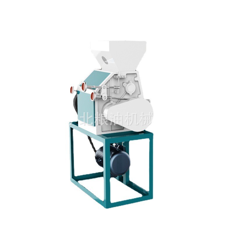 予北 6F五谷杂粮对辊磨面粉机 小麦磨粉机配件 小型电动粉碎机