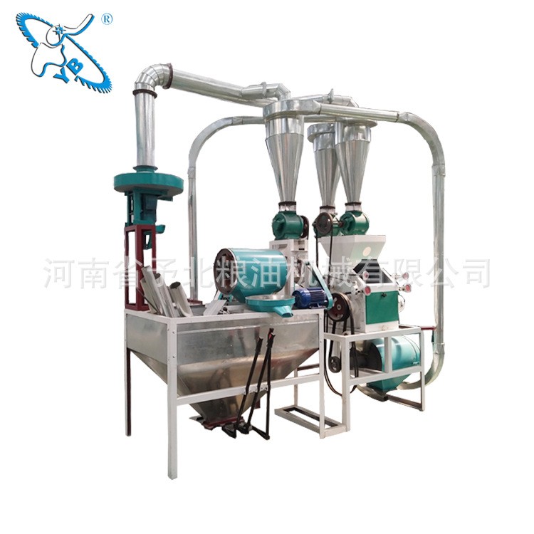 予北全自动上料制粉机 小麦玉米杂粮磨粉设备食品磨粉设备全自动