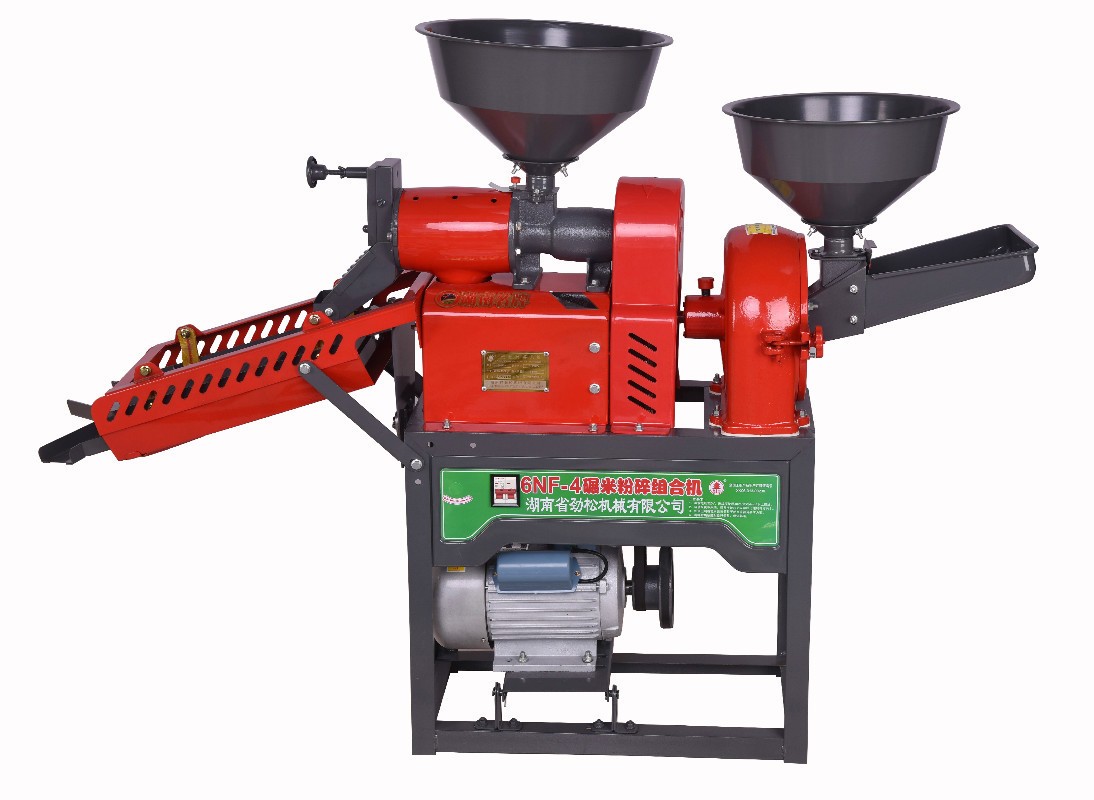 劲松机械《工厂直销》组合碾米机带双层振动筛图2