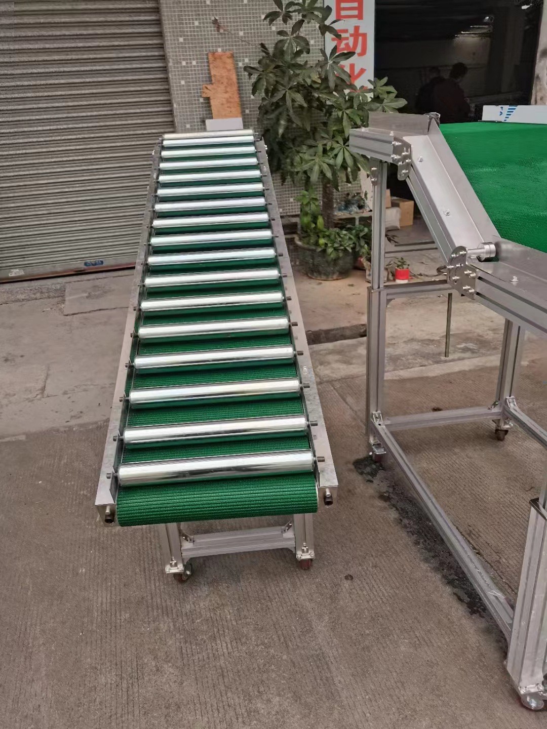 无动力滚筒输送线自动化流水线货卸神器不锈钢滚轮传送带搬运设备图2