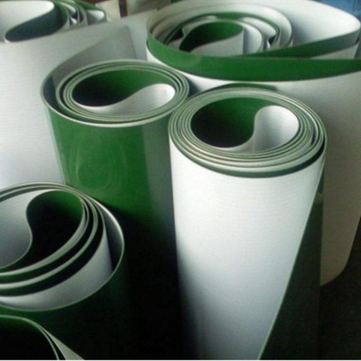 厂家供应带式输送机皮带 带导条流水线皮带工业光面皮带