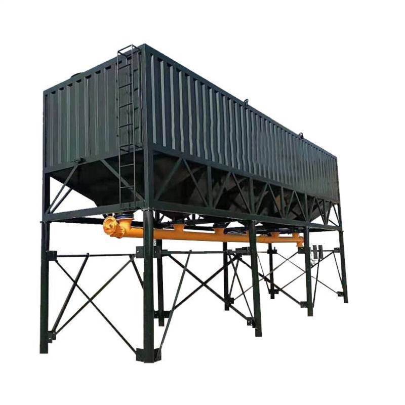 50吨卧式水泥罐 60吨卧式水泥仓80吨100吨散装水泥仓粉煤灰储料仓图5