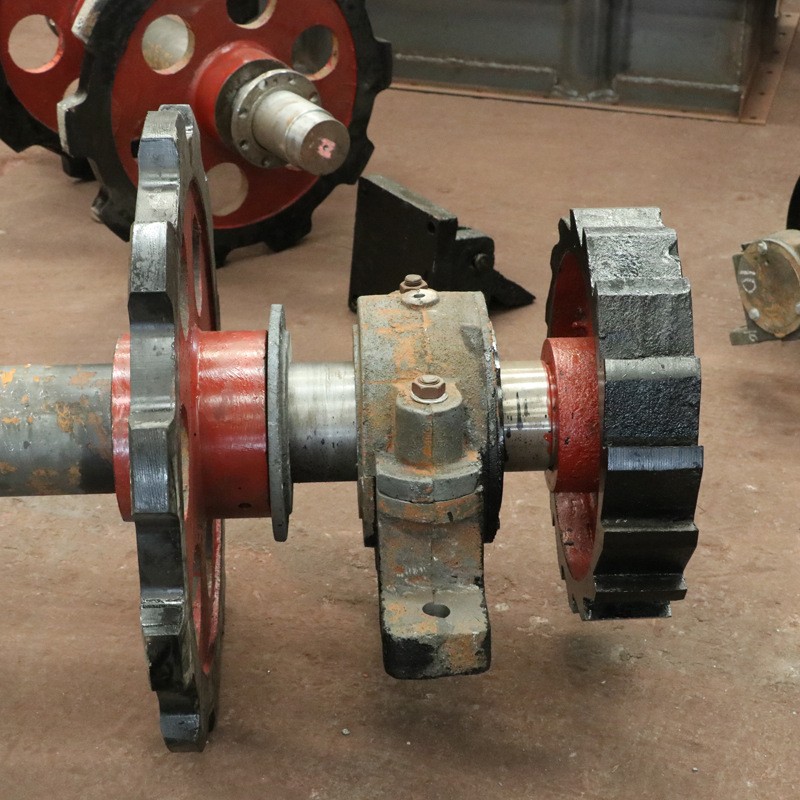 矿用提升机链轮总成铸造厂电厂刮板机用链轮输送机不锈钢链轮总成图2