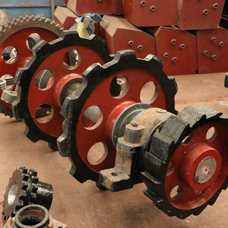 矿用提升机链轮总成铸造厂电厂刮板机用链轮输送机不锈钢链轮总成图4