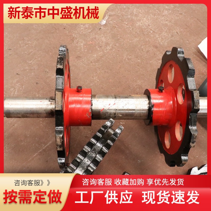 矿用提升机链轮总成铸造厂电厂刮板机用链轮输送机不锈钢链轮总成