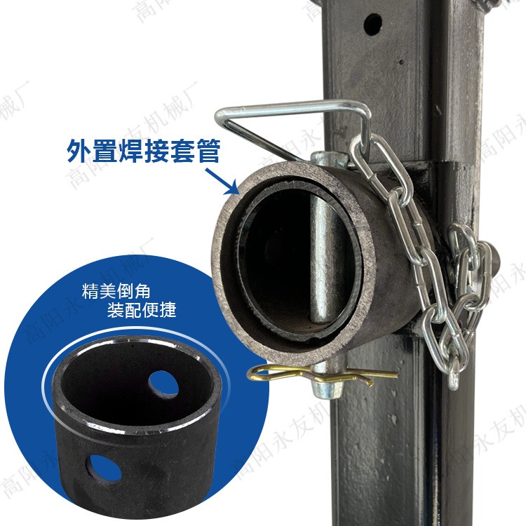 房车千斤顶拖车支腿千斤顶支架2000公斤手摇拖车千斤顶支撑杆图3