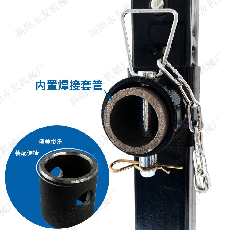 拖车支腿拖车千斤顶600公斤平板支撑支架农机配件升降支撑图3