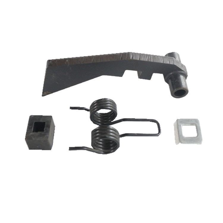 销售方捆打捆机配件 主机架橡胶垫 供应主机架限草爪 小方捆配件图5