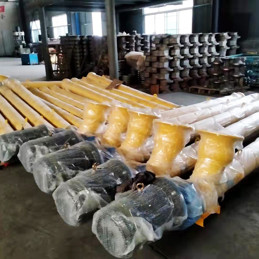 U型无轴污泥螺旋输送机管式绞龙输送设备 水泥料沙子管式输送机图4