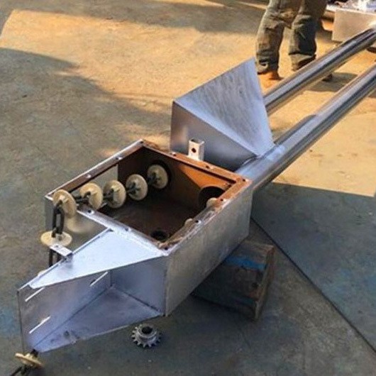 煤矿皮带输送设备管链输送机多点下料矿粉颗粒自清式FU链式输送机图3