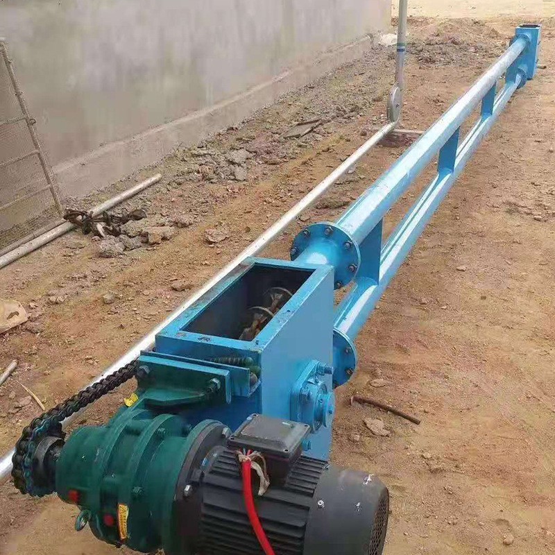 矿用管链输送机水泥砂浆钢铁化工螺旋送料机全自动FU型管链输送机图2