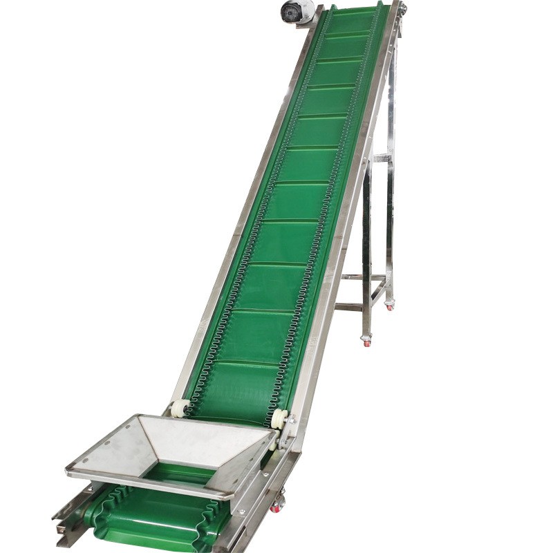 皮带提升机塑料颗粒斗式皮带输送机小型物流分拣流水线输送机厂家图5