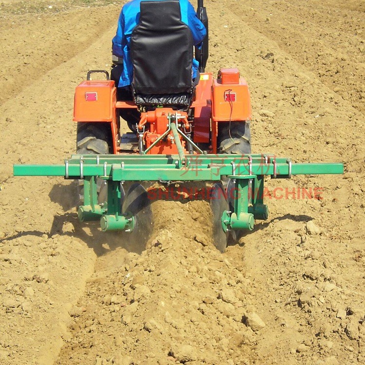 拖拉机后挂起垄犁头 三点悬挂式开沟起垄犁 土地耕整机械长期供应图5