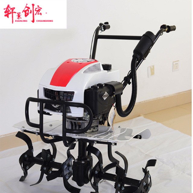 果园除草机 汽油机小型多功能旋耕机 起垄机田园管理机松土机