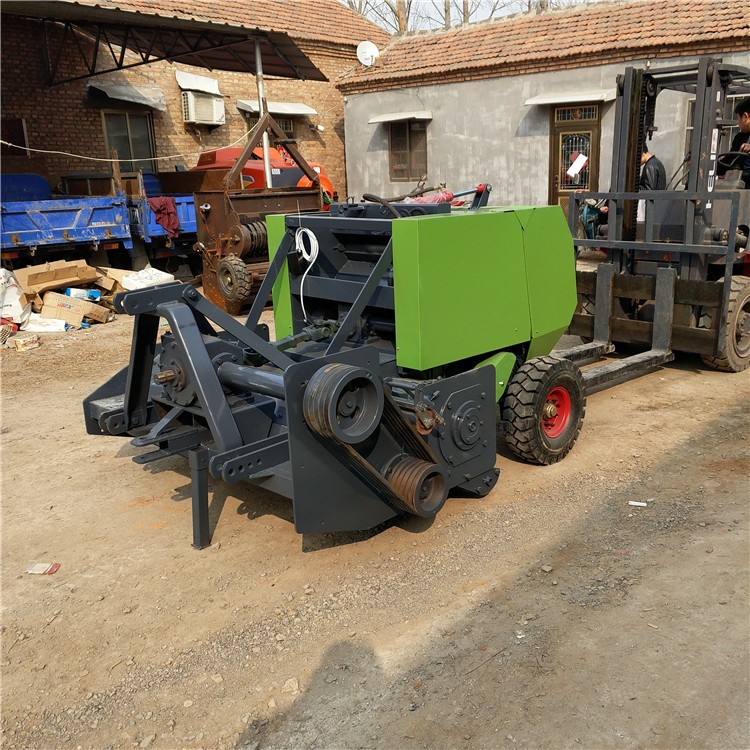 稻草秸秆捡拾圆捆打捆机 小麦玉米秸秆收割粉碎打包机生产厂家图3