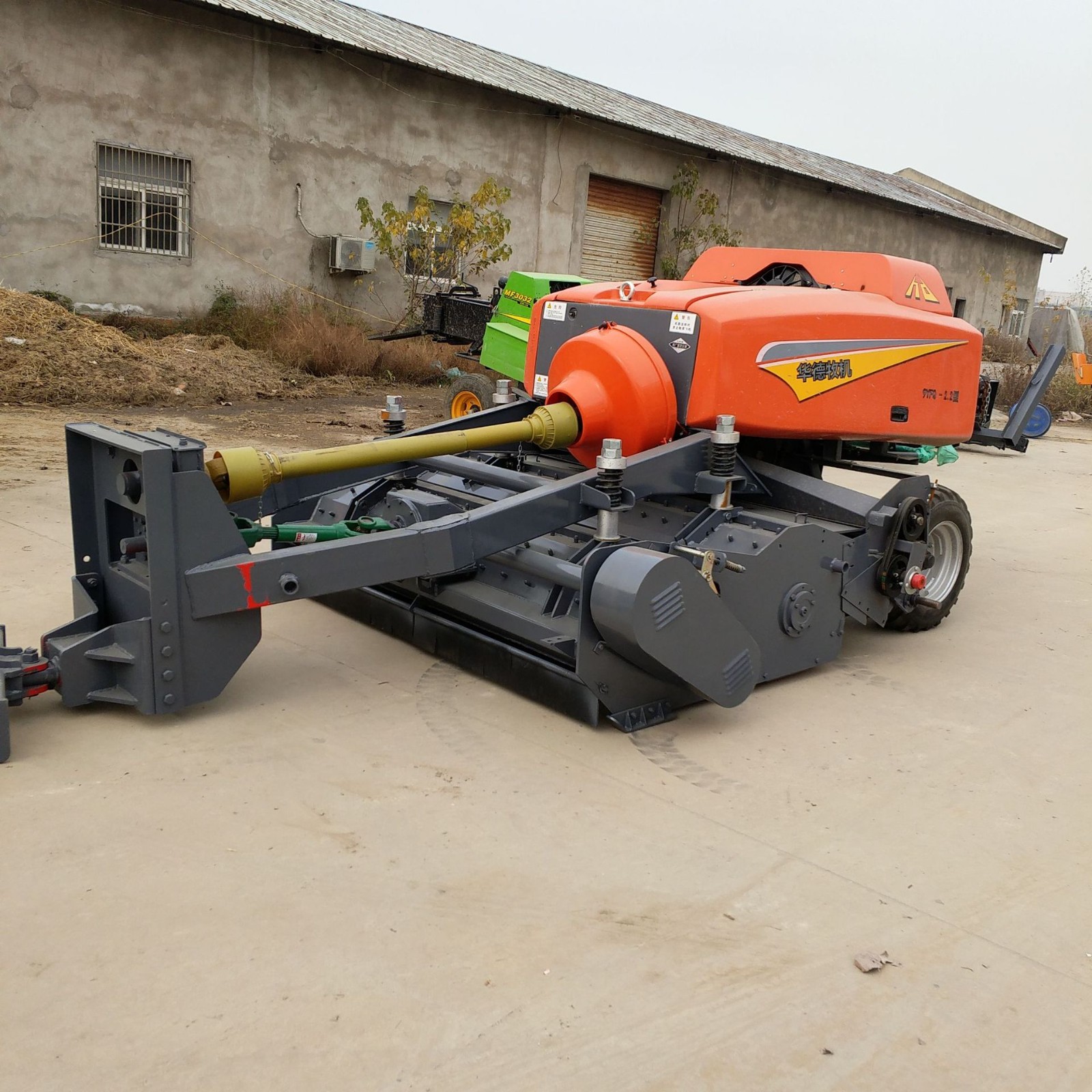 农用大型秸秆打捆机 玉米秸秆粉碎打捆机 方捆打捆机图3